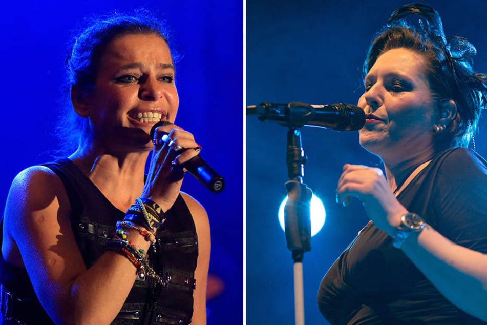 Julia Neigel (li.) und AnNa R. gehen 2019 mit Silly auf Tour.