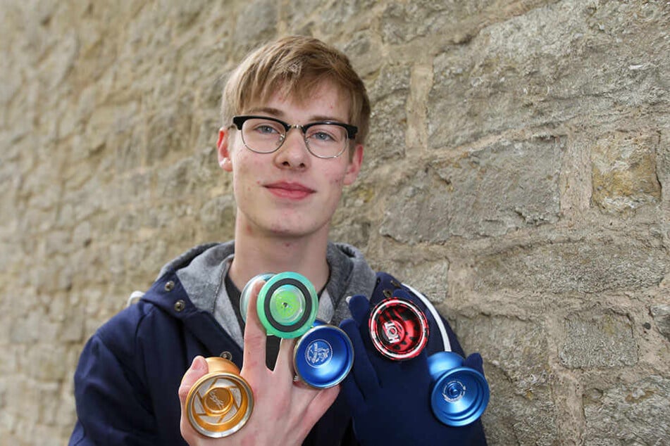 Malte Voß (21) aus Bielefeld ist Deutscher Yo-Yo-Meister.