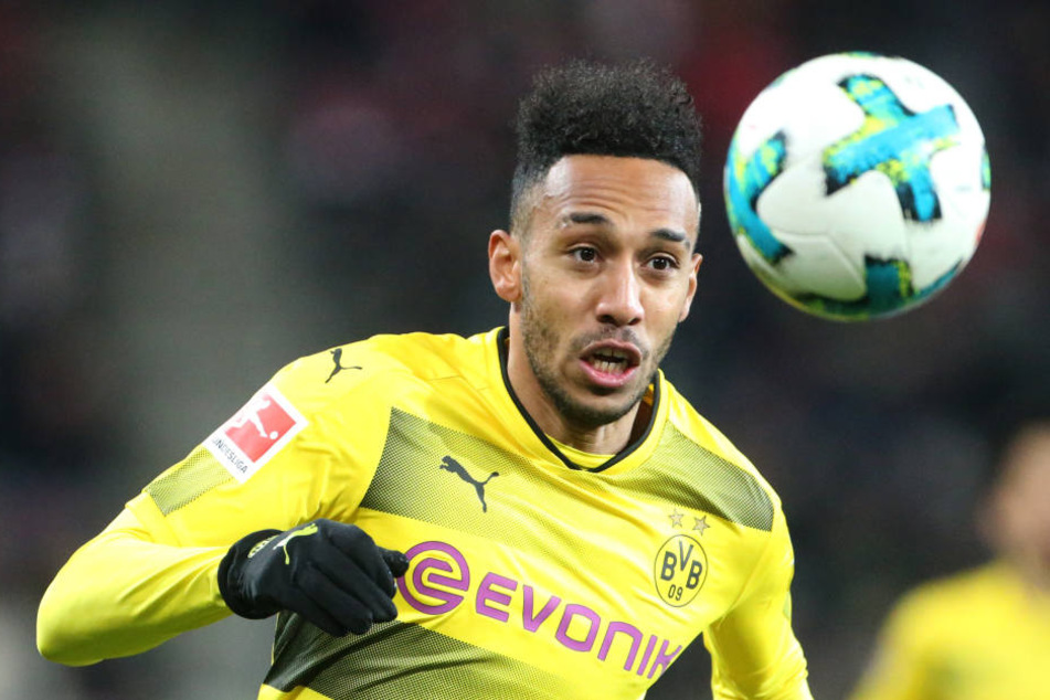 Pierre-Emerick Aubameyang ist nach Robert Lewandowski der zweitbeste Torschütze der Bundesliga mit bislang 13 Treffern in 15 Spielen.