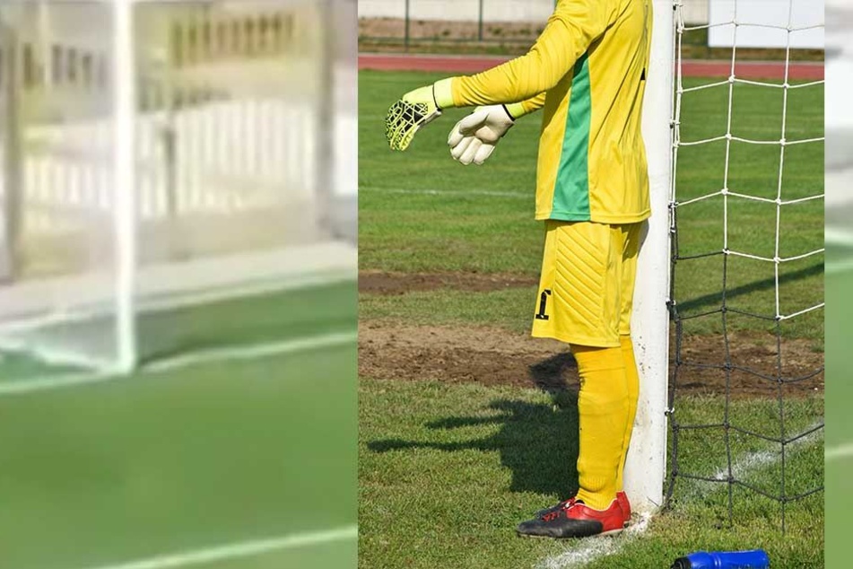 Wie gewonnen so zerronnen, der Tormann legte sich den Ball selbst ins Tor (Symbolbild).
