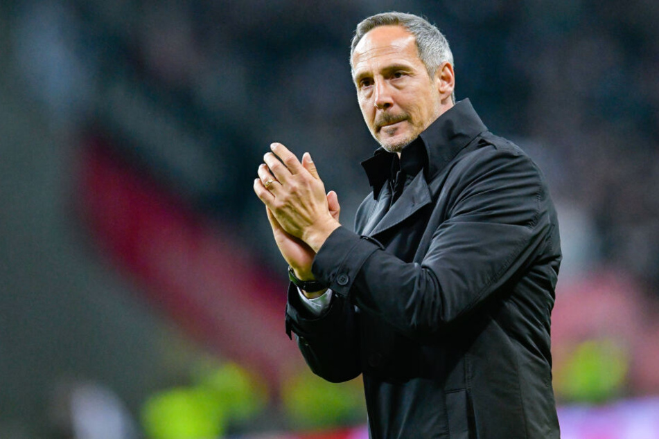 Adi Hütter will mit den Frankfurtern Geschichte schreiben.