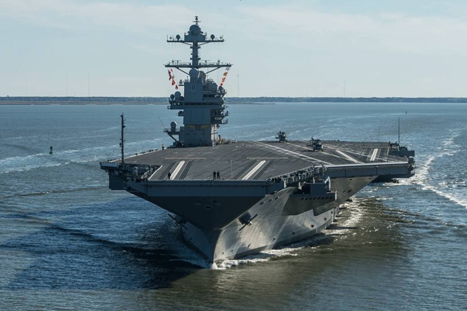 Ein Flugzeugträger der US-Navy
