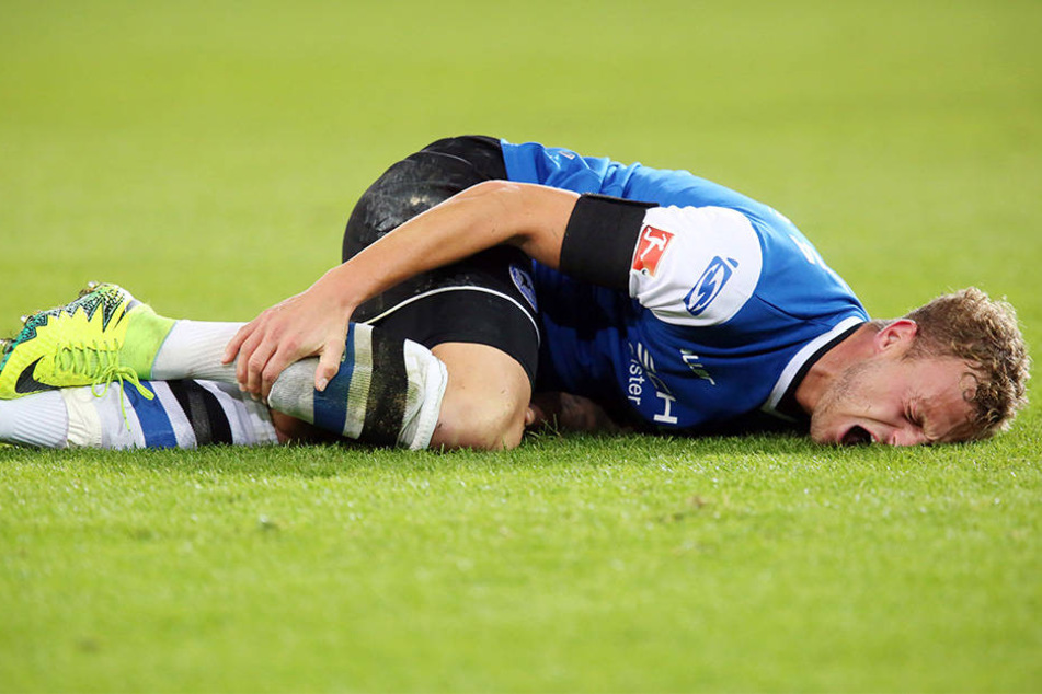 Christoph Hemlein ist einer der Spieler, der immer wieder aufsteht und kämpft.