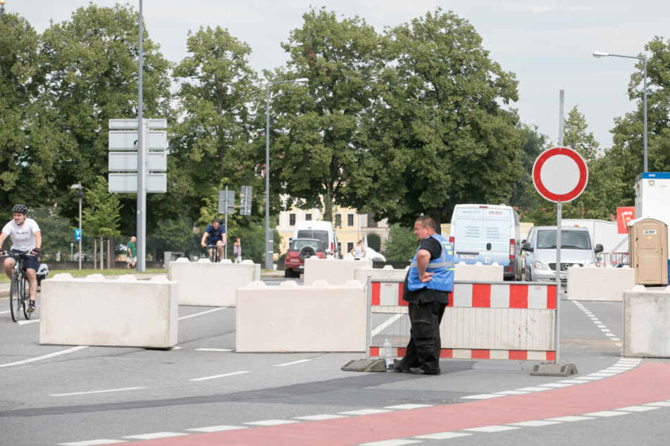 Nizza-Sperren wie Am Zwingerteich sollen auf den Straßen für Sicherheit sorgen.