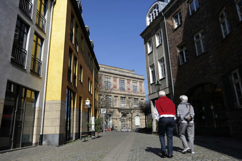 In der Nähe der Düsseldorfer Kunstakademie soll es Festnahmen gegeben haben (Archivbild)