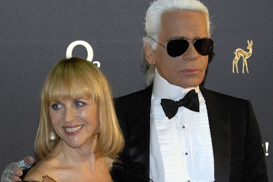 Karl Lagerfeld und Patricia Riekel waren über 25 Jahre lang befreundet.