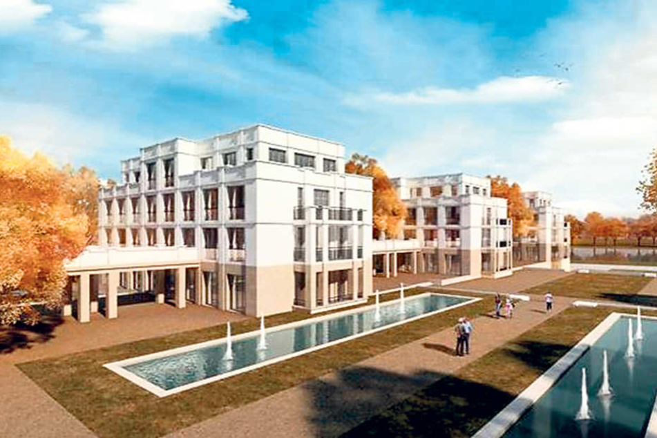 Das Areal am Pieschener Hafen sollte zum Marina Garden werden.