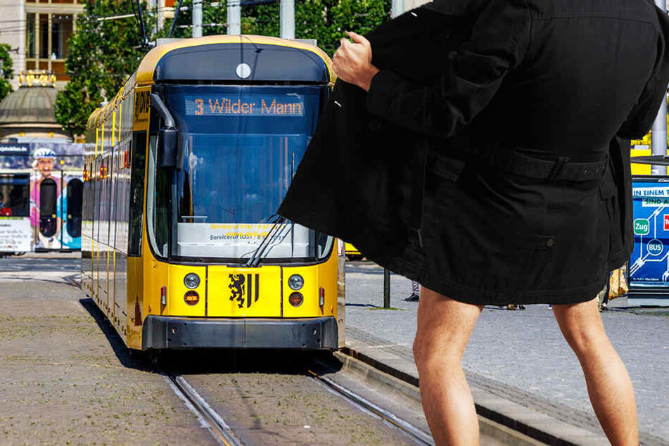 Ein Mann zeigte einer Straßenbahnfahrerin jetzt sein Geschlechtsteil (Symbolbild).