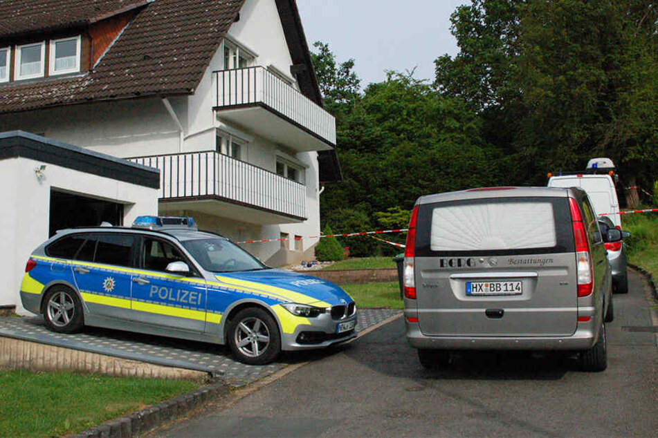 In diesem Haus geschah die Bluttat.