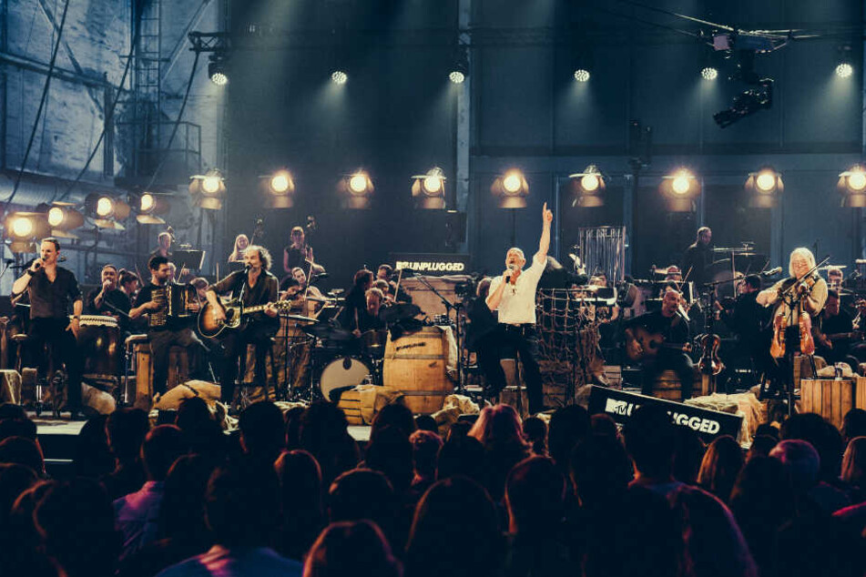 Santiano haben am 11. und 12. Juni in der Kulturwerft Golan ihr neues Album "MTV Unplugged" aufgenommen.