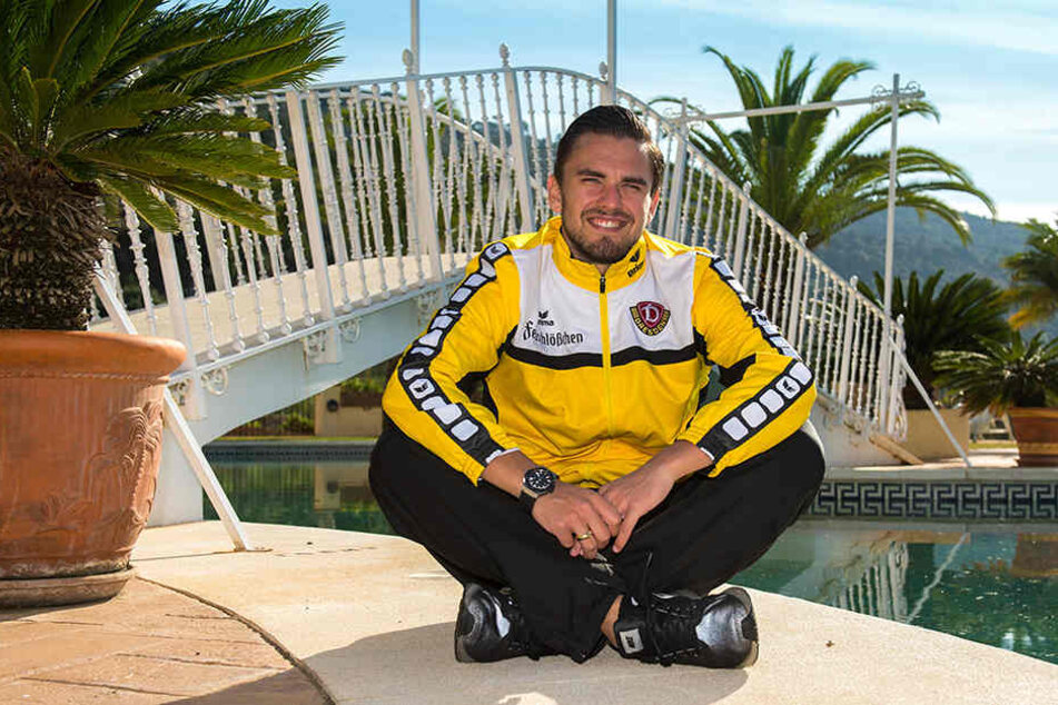 Pascal Testroet fühlte sich mit Dynamo im vergangenen Winter in benahavis im Hinterland von Marbella wohl.