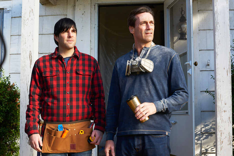 Ist er es wirklich? Josh Norman (l., Zachary Quinto) mit seinem Bruder Craig (Jon Hamm).