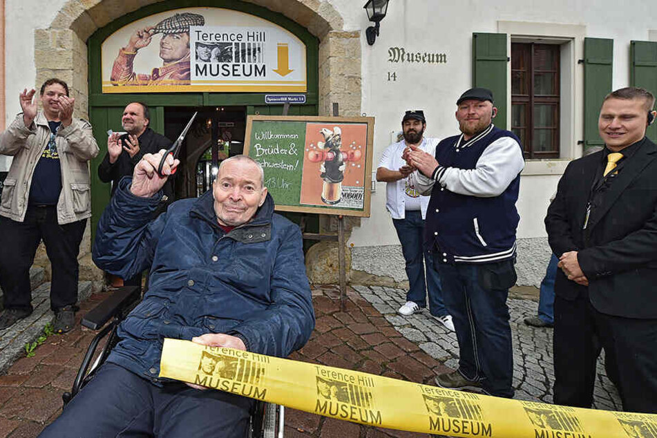 Ehrengast bei der Eröffnung war Thomas Danneberg - die Synchronstimme von Terence Hill, Arnold Schwarzenegger und John Travolta.