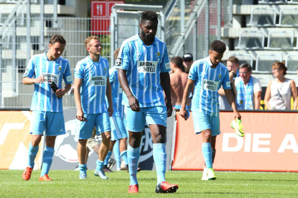 Wie begossene Pudel schlichen die Emmanuel Mbende & Co. in Aalen vom Platz.