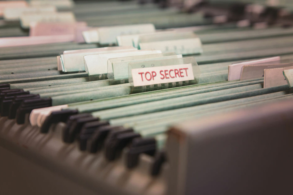 Eine als "top secret" (zu Deutsch: "streng geheim") deklarierte Akte (Symbolbild).