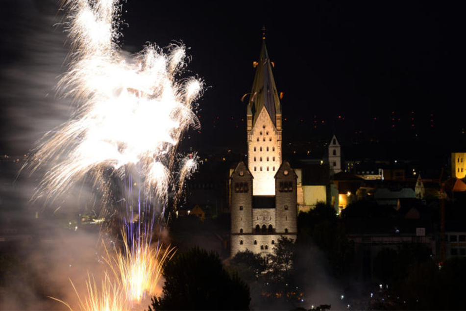 Jedes Jahr kommen rund 15.000 Besucher zum Feuerwerk.