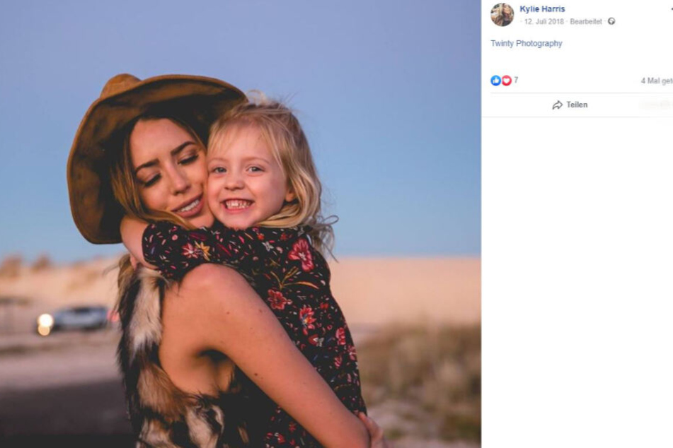 Kylie und ihr Töchterchen Corbie.