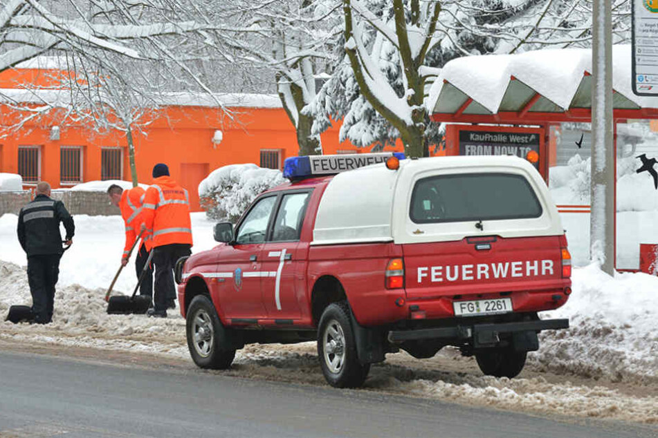 Die Freiberger Feuerwehr ist aktuell im Dauereinsatz.