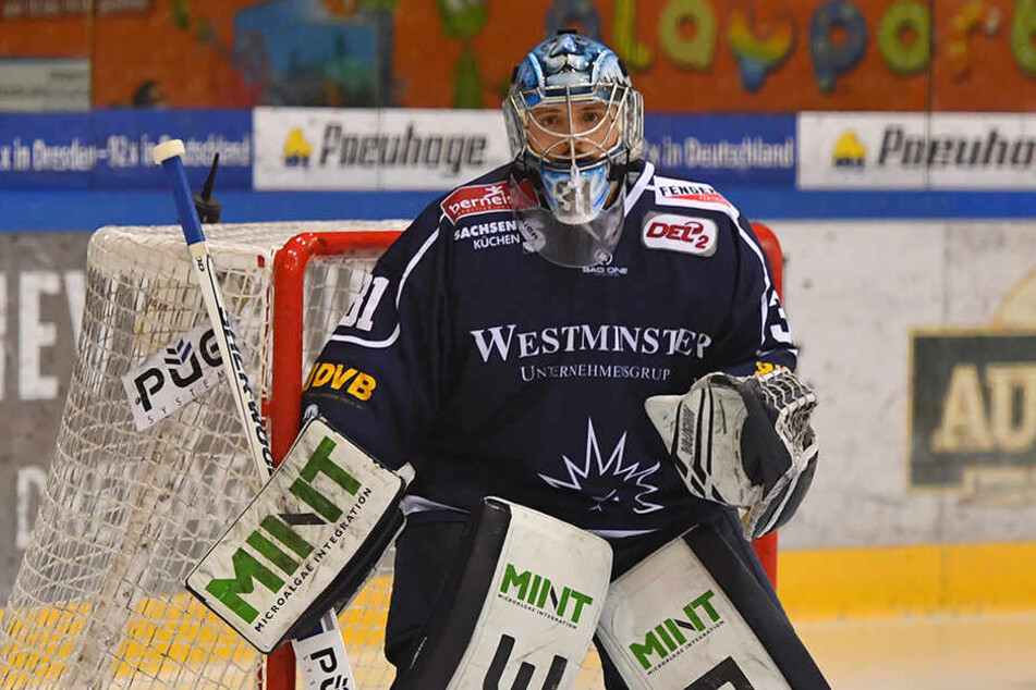 Keeper Marco Eisenhut hat ein gutes Gefühl.