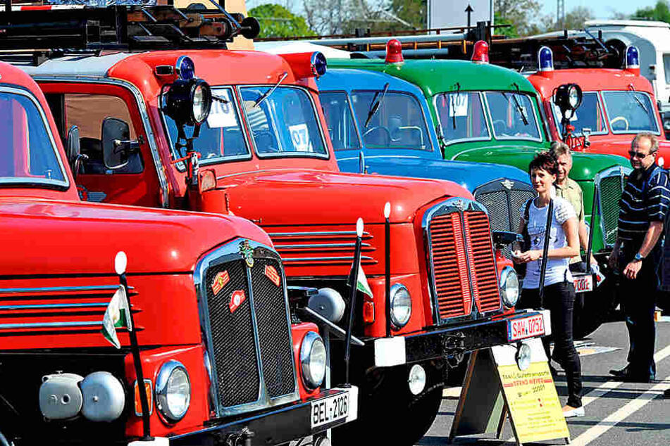 Am Freitag treffen sich die IFA-Oldtimer zum 20. Mal in
Werdau.