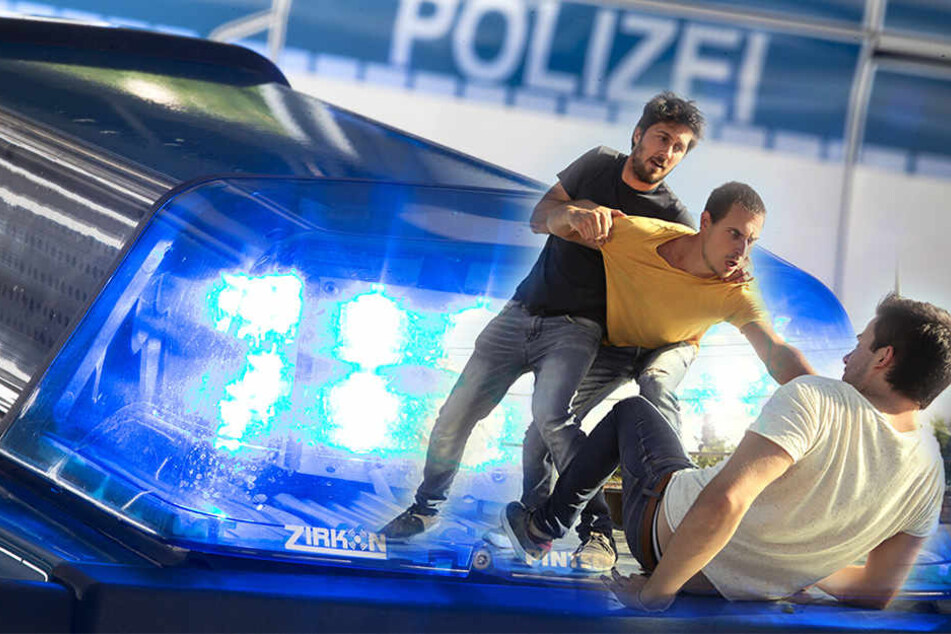 Bei dem Streit zwischen kurdischen Familienmitgliedern, wurden vier Polizisten verletzt. (Symbolbild)
