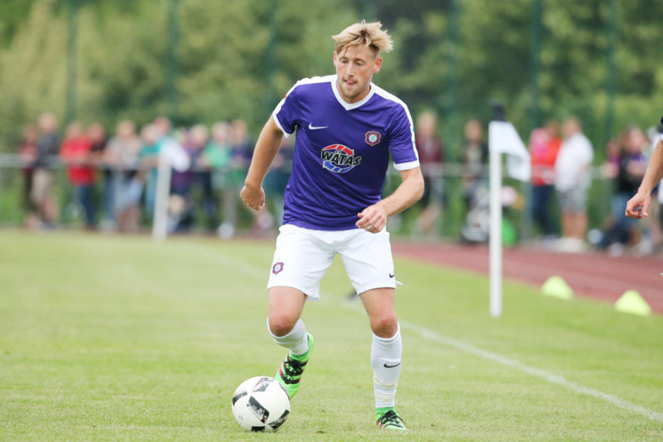 Björn Kluft kickte von 2015 an anderthalb Spielzeiten für Erzgebirge Aue.