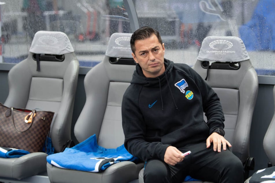 Ante Covic steht in der Kritik: Herthas Trainer muss um seinen Job bangen.