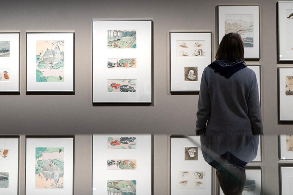 Einen Museumsbesuch für das erste gemeinsame Date hatten sich eine junge Frau und ihr jetziger Partner ausgesucht.