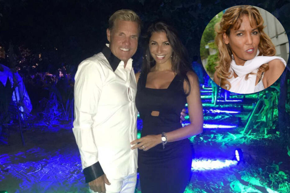 Nadja Abd el Farrag (kleines Foto) schießt gegen Dieter Bohlen und seine Freundin Carina.