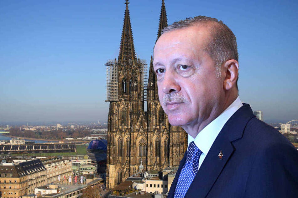 In Köln will sich Präsident Erdogan auch mit Deutschtürken treffen.