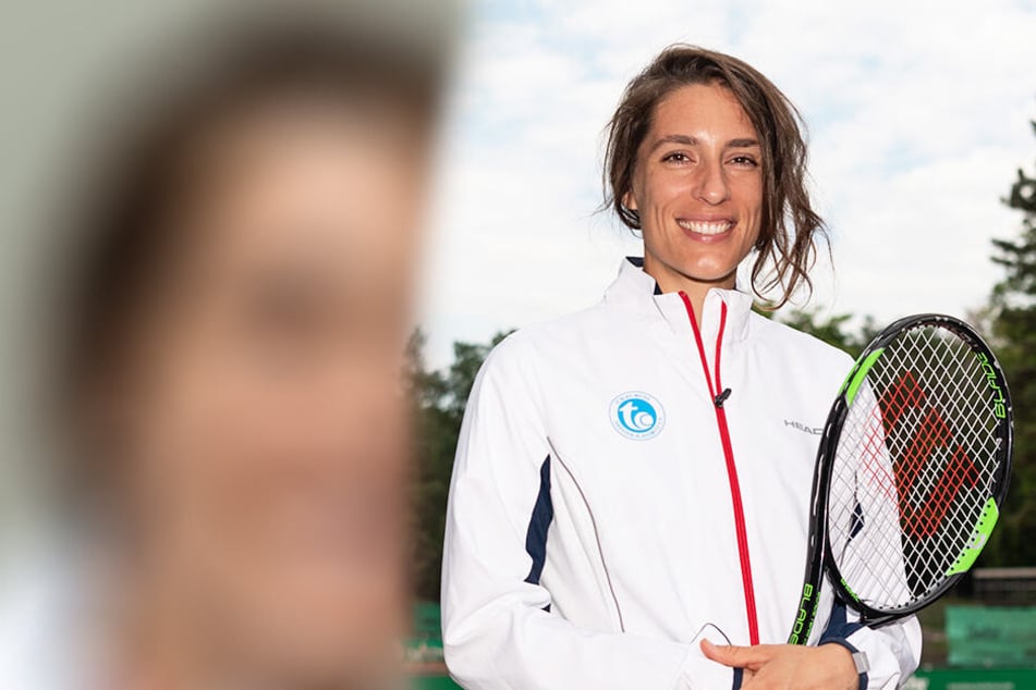 Andrea Petkovic kam am Mittwochabend nach Dresden, wurde am Donnerstag auf einer Pressekonferenz präsentiert.