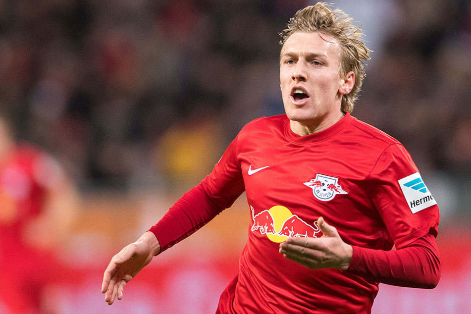 Nach seiner Rot-Sperre wird Nico Forsberg den RB beim Spiel gegen den HSV wieder unterstützen.