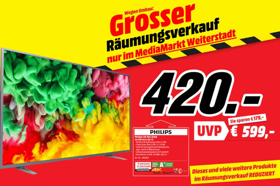 Alles Muss Raus Grosser Raumungsverkauf Bei Mediamarkt Weiterstadt