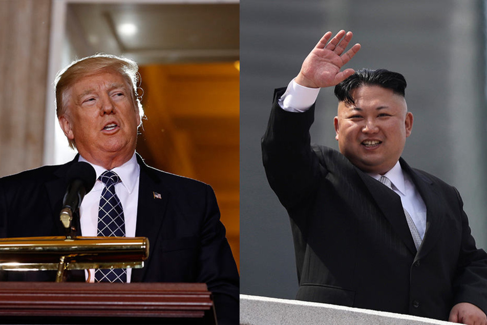 US-Präsident Donald Trump und der Nordkoreanische Machthaber Kim Jong Un.