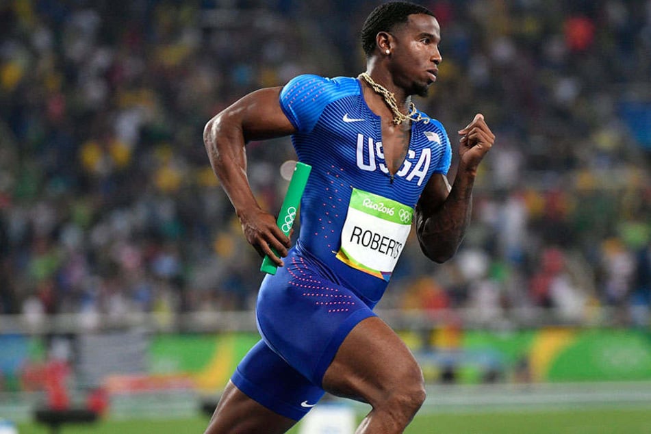Mit der Staffel holte sich 400-Meter-Läufer Gil Roberts Gold. Er kommt nun um eine Dopingsperre drumherum.