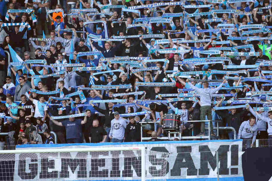 Starker Rückhalt in der CFC-Fankurve.
