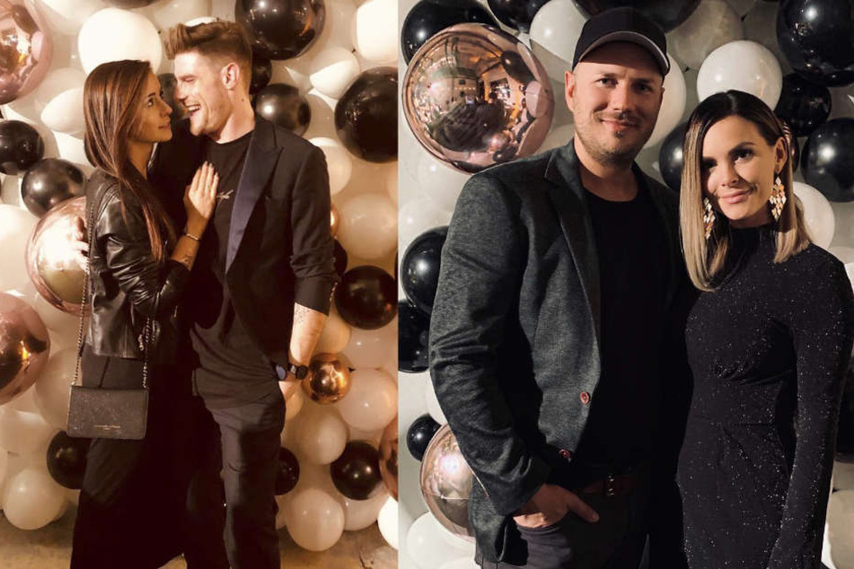 Gerade besuchten beide zum ersten Mal die gleiche Veranstaltung: Pascal Kappés (28, linkes Foto) mit Freundin Lea Marie und Denisé Kappés mit ihrem Tim.