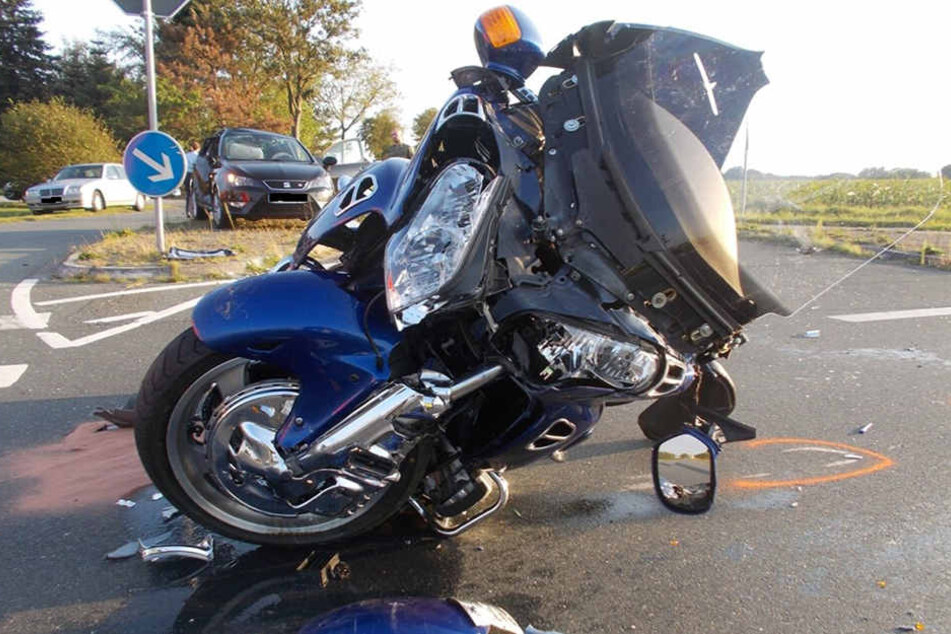 Die Honda und der Seat waren nicht mehr fahrbereit.