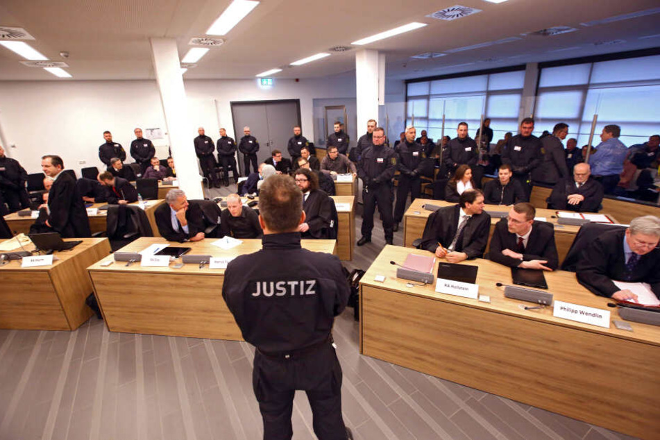 Schnellere Verfahren gegen rechts. Hier der Prozess gegen die "Gruppe Freital" in Dresden.