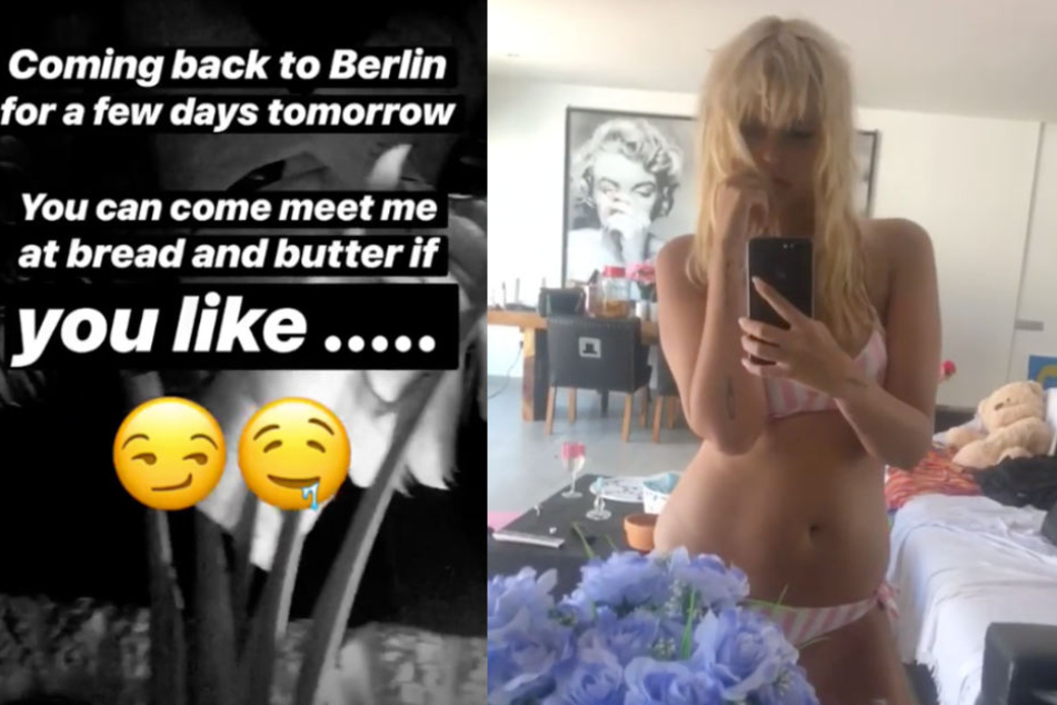 Model Bonnie Strange (31) kündigte via Instagram-Story ihre Rückkehr nach Berlin an. Mit etwas Glück könnt Ihr sie bei der "Bread & Butter" treffen.