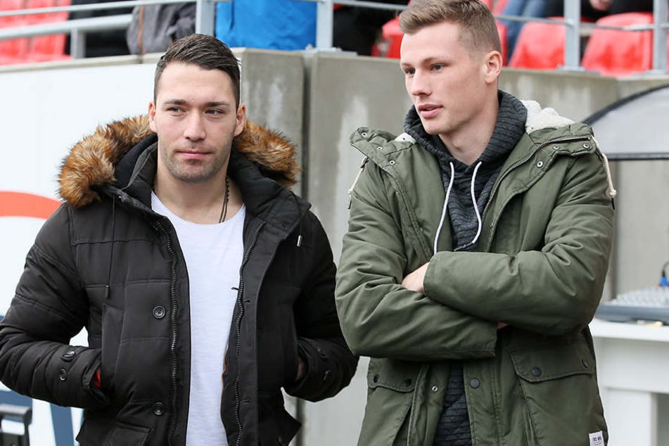 Aykut Öztürk (l.) und Oliver Genausch mussten die komplette Runde als Zuschauer verbringen.