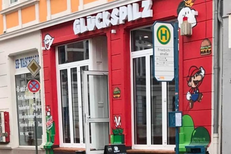 Die erste Filiale steht unter dem Motto Super-Mario.