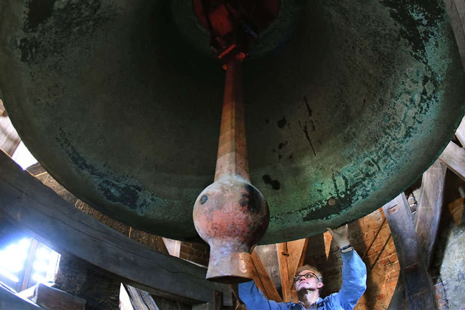 Die Glocke "Gloriosa" ist die größte im Geläut der Thomaskirche. Hat sogar Martin Luther sie schon gehört?