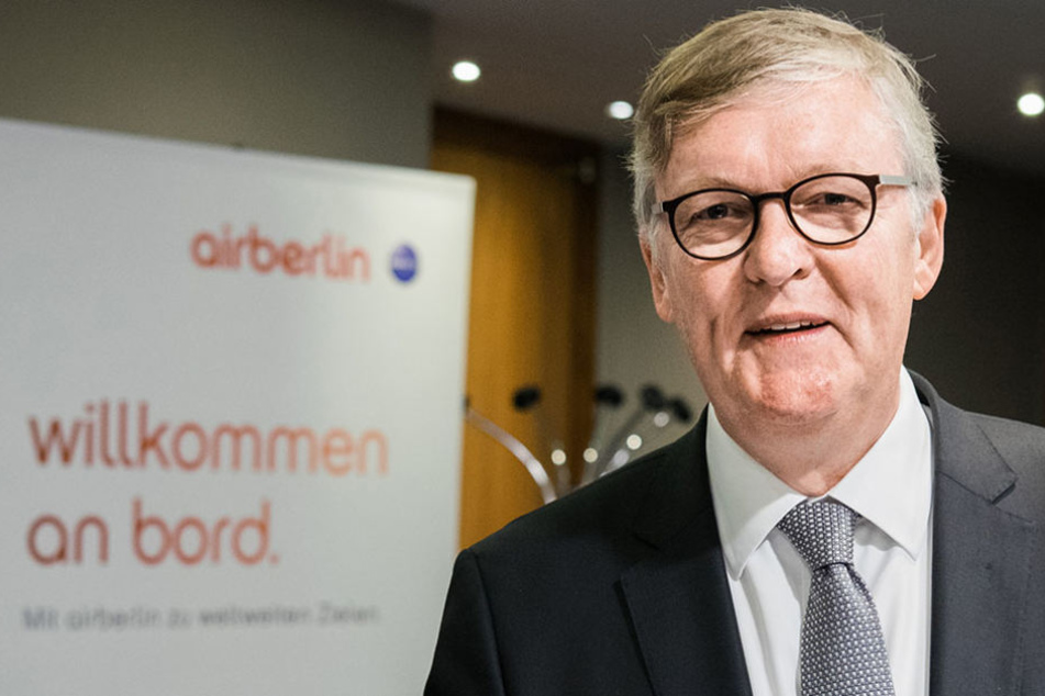 Das Gehalt von Airline-Chef Thomas Winkelmann und seinen Mitarbeitern ist vorerst gesichert.
