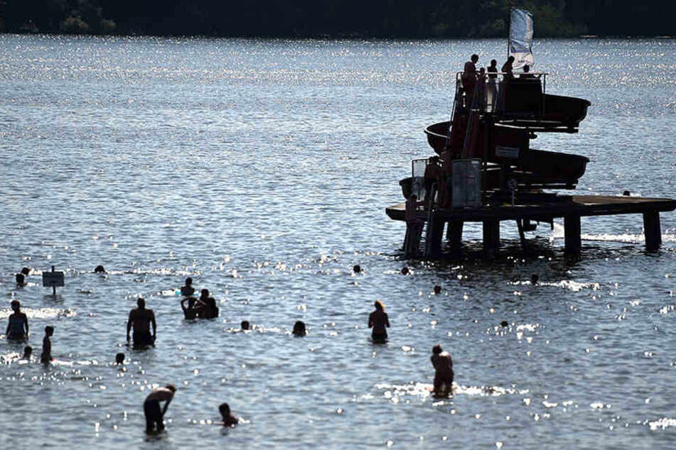 Das Strandbad Wasser gehört zu den Ausnahme-Bädern der Unterhavel. Hier darf geplantscht werden.