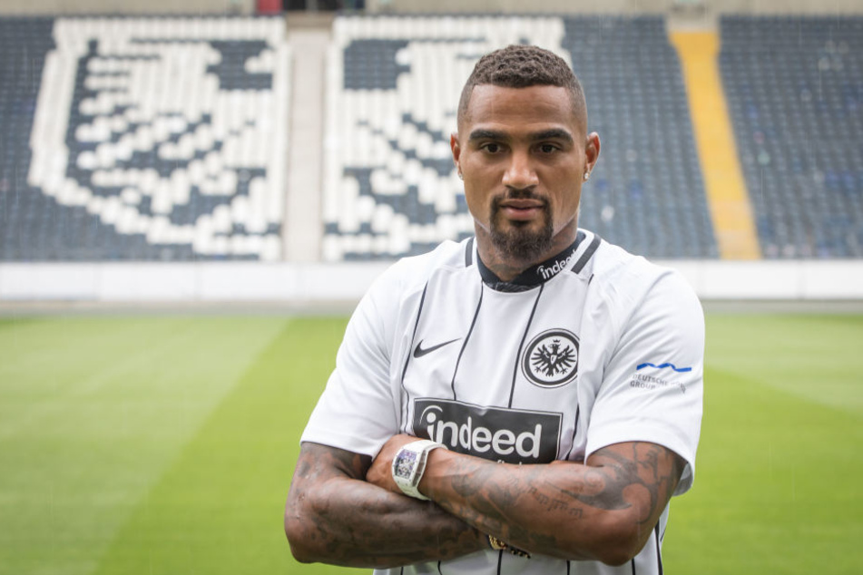 Aus dem kleinen Knirps mit Nike-Beanie wurde Eintracht-Star Kevin-Prince Boateng.
