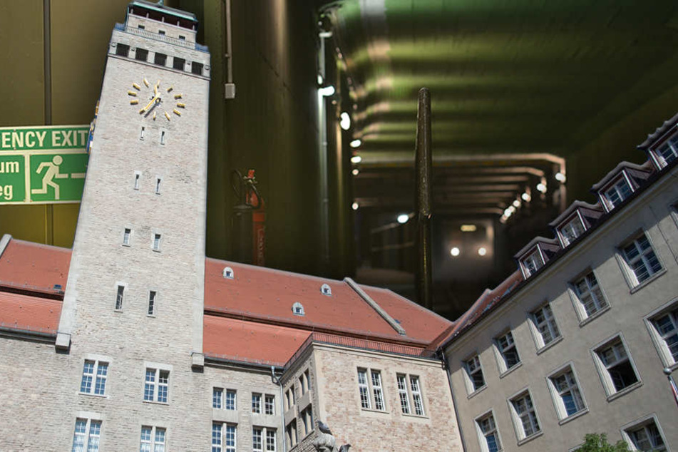 Stillstand auf der U7 in Neukölln, weil sich Handydieb den Tunnel als Fluchtweg ausgesucht hat. (Bildmontage)