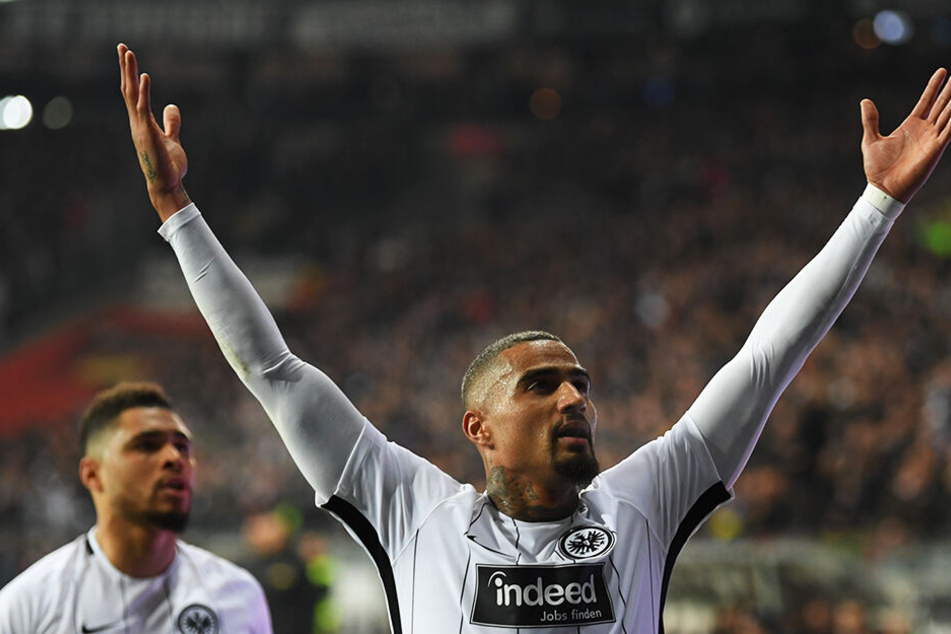 Kevin-Prince Boateng (r.) soll kurz vor einem Wechsel zum FC Barcelona stehen.