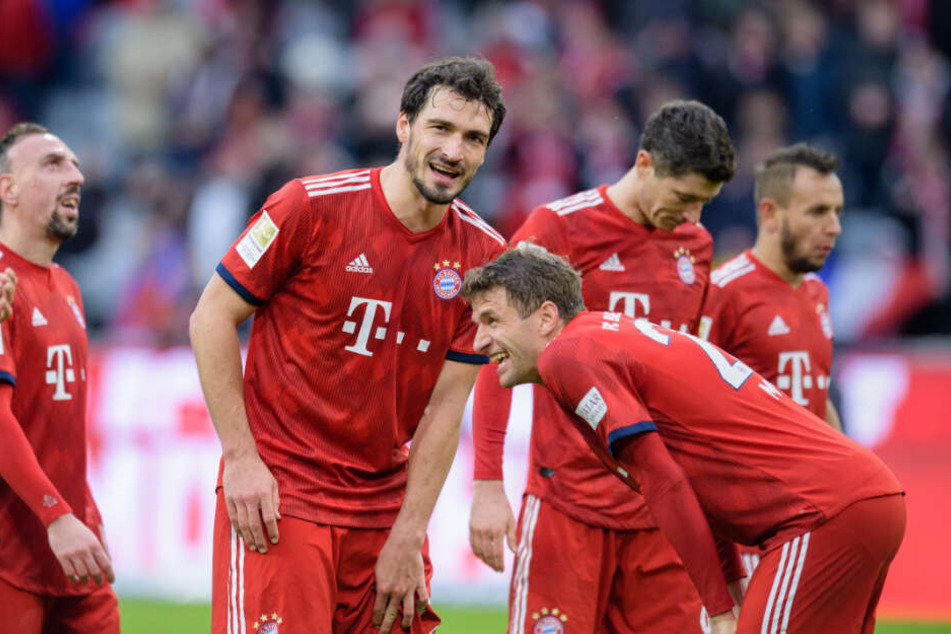 Gegen Wolfsburg durften Mats Hummels und Thomas Müller von Beginn an ran.