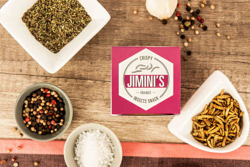 Hergestellt werden die Snacks vom französischen Unternehmen Jiminis.